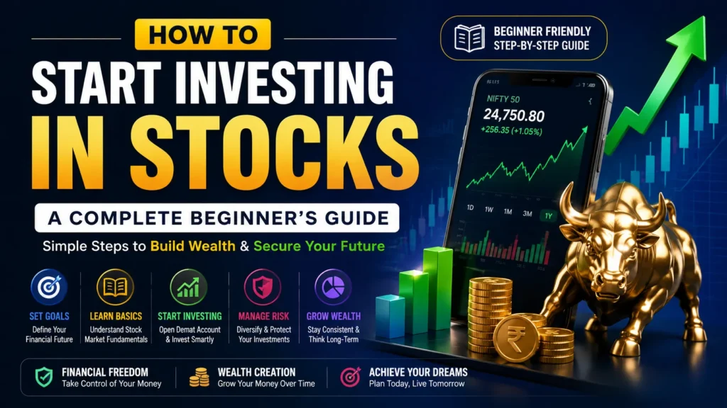 Start Investing in Stock guide for beginners 2026