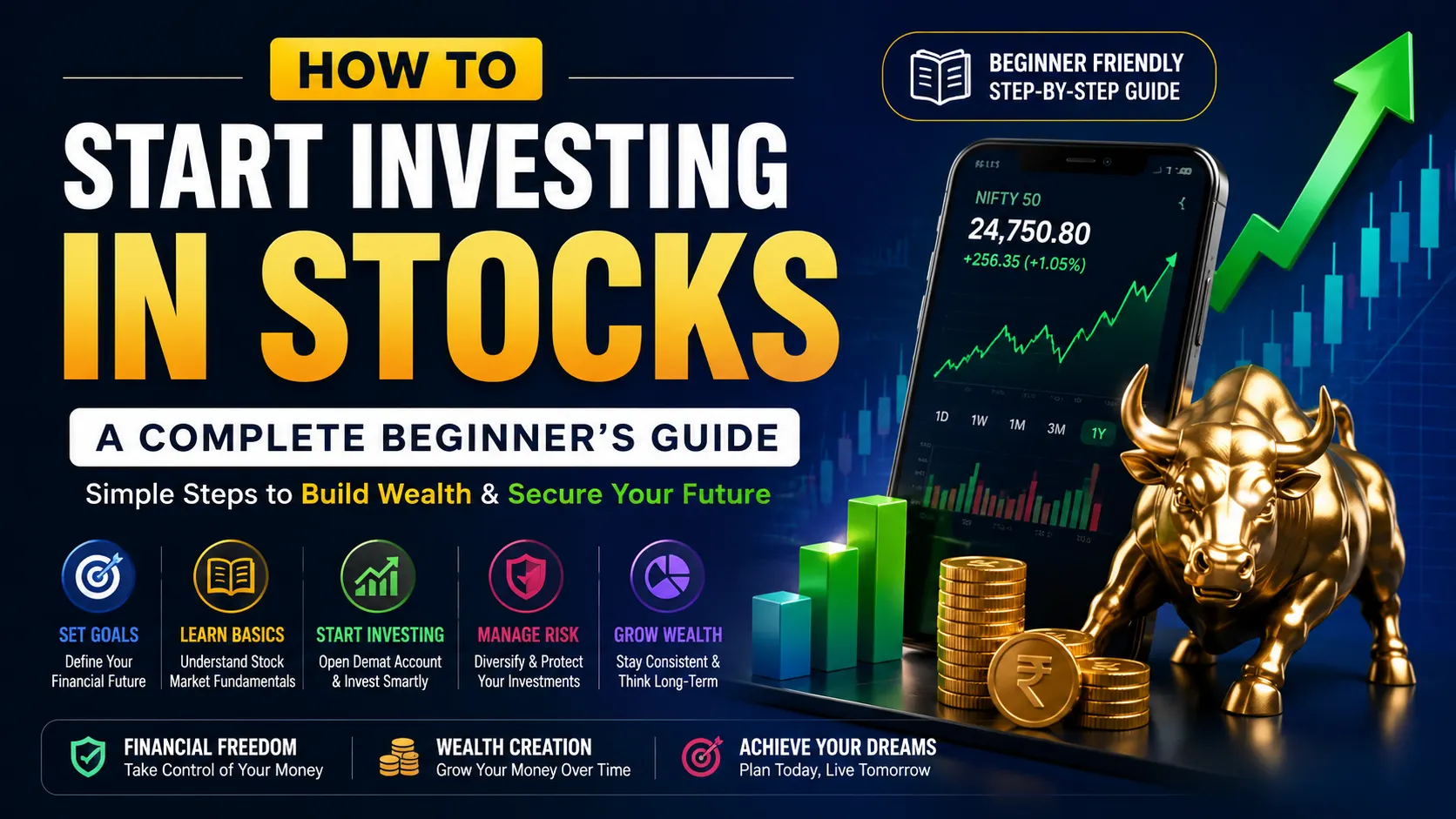 How to Start Investing in Stocks: A Complete Beginner’s Guide