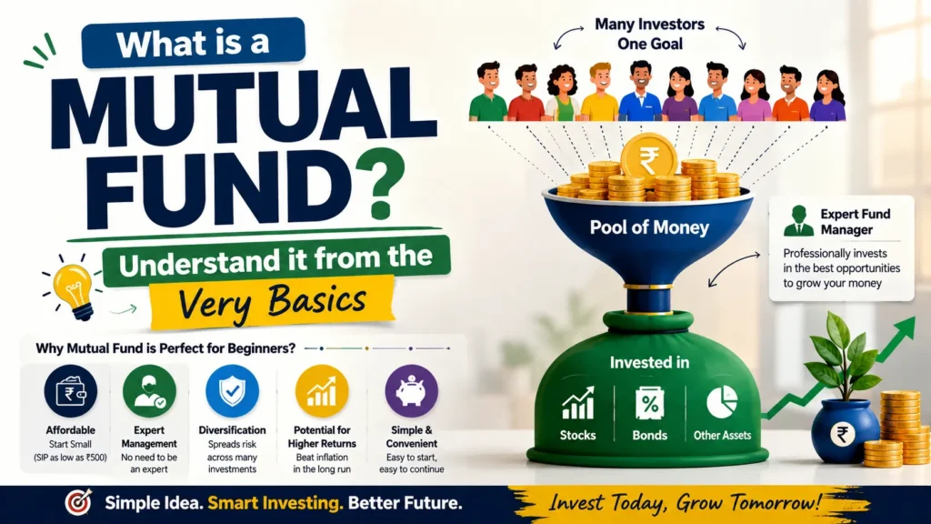 Mutual Fund for Beginners basic investment concept explained