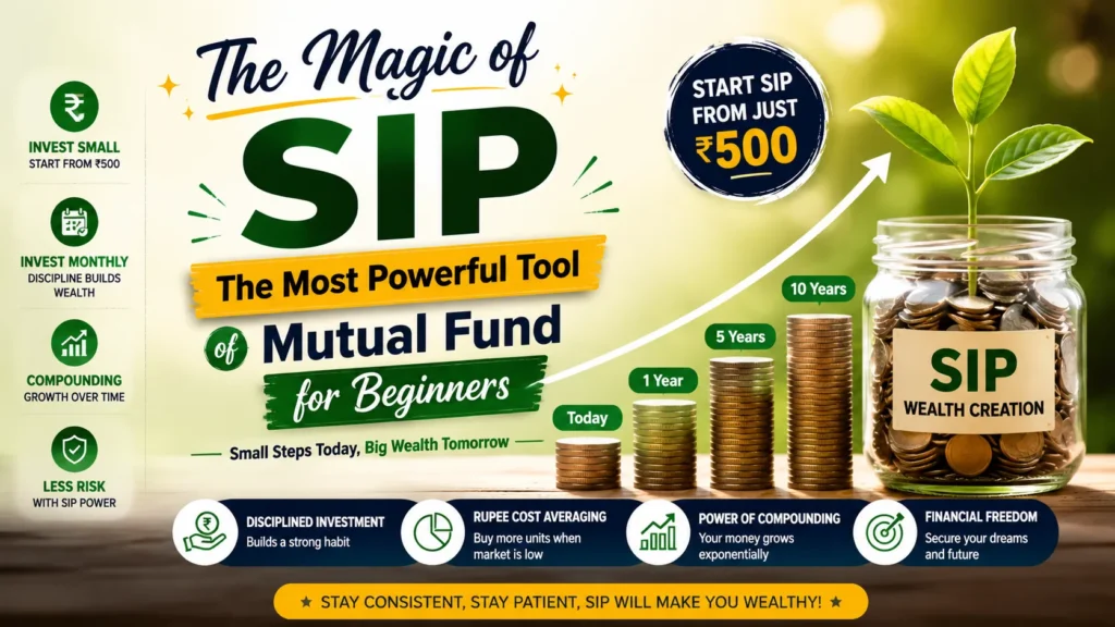 Mutual Fund for Beginners SIP investment growth strategy