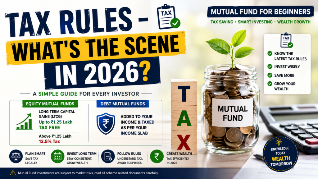 Mutual Fund for Beginners tax rules and savings