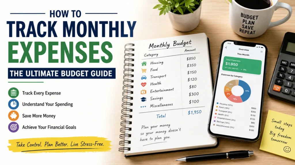 How to Track Monthly Expenses: The Ultimate Budget Guide