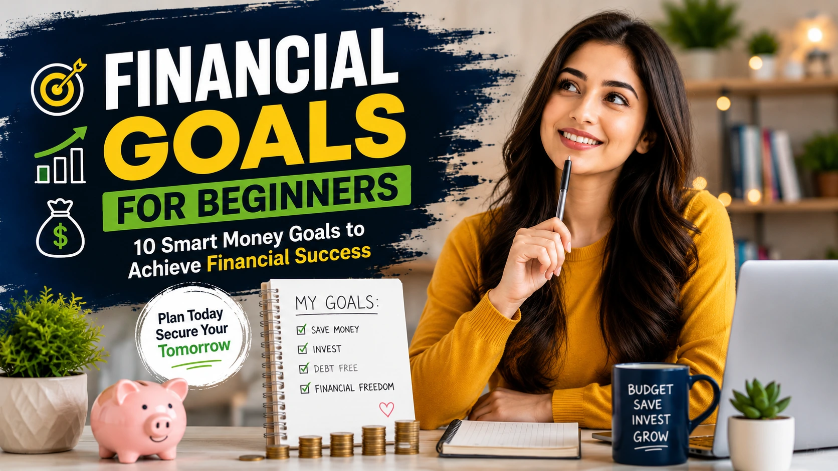 Financial Goals for Beginners: 10 Smart Money Goals to Achieve Financial Success