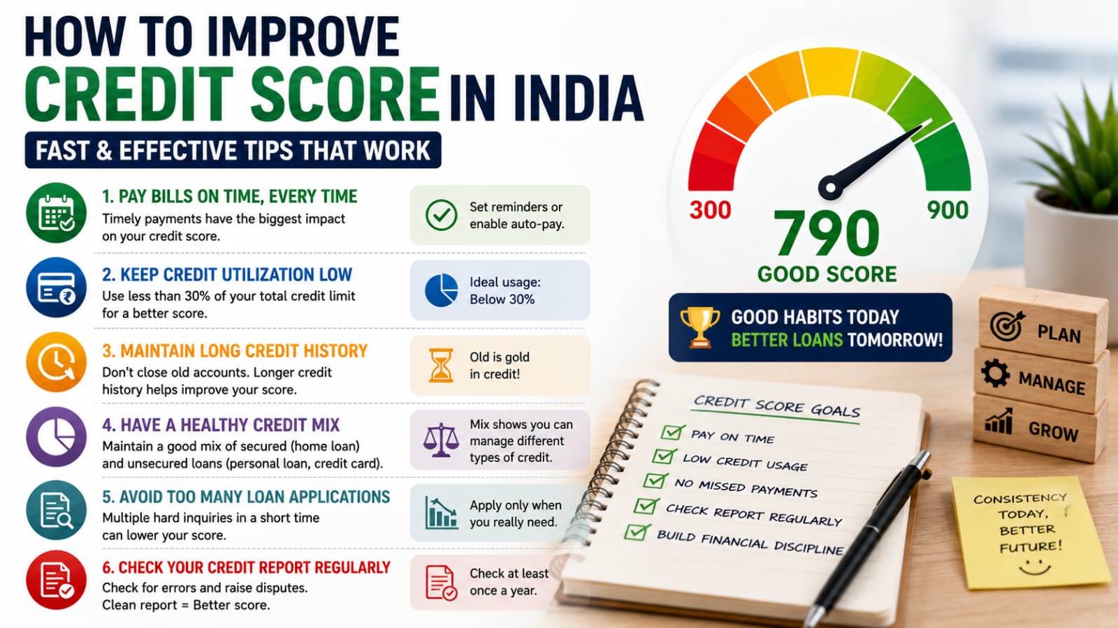 What Is a Credit Score? Complete Guide to Improve Your CIBIL Score