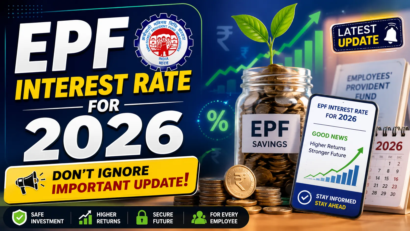 EPF Interest Rate For 2026 Important Update