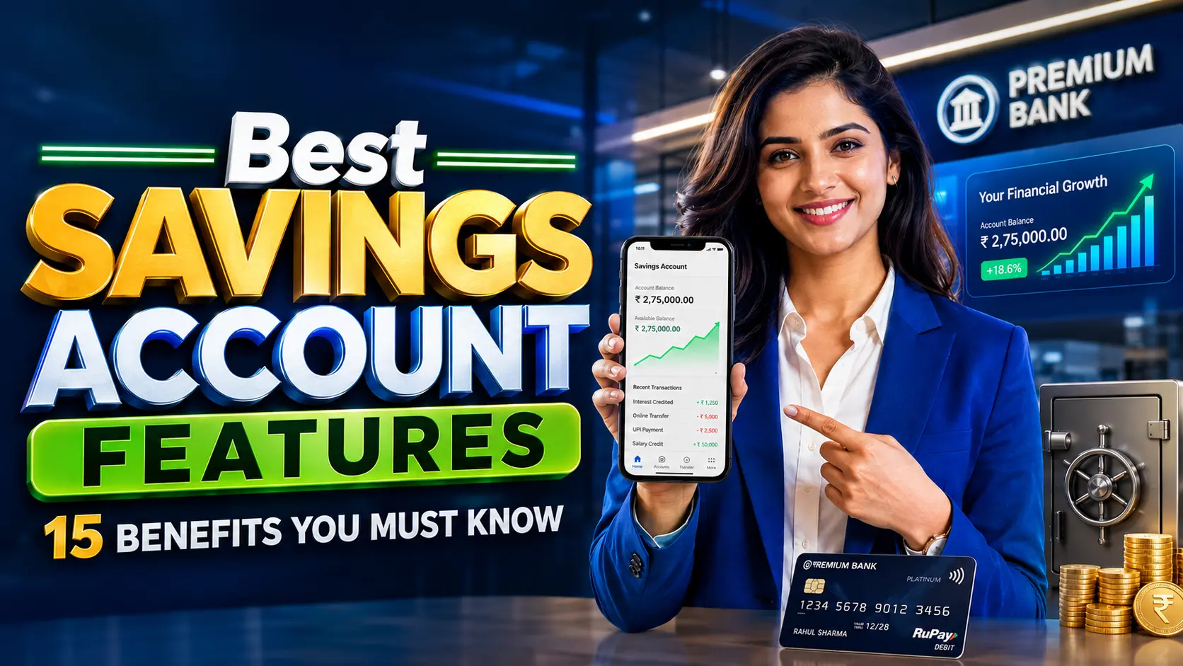 Best Savings Account Features: 15 Benefits You Must Know