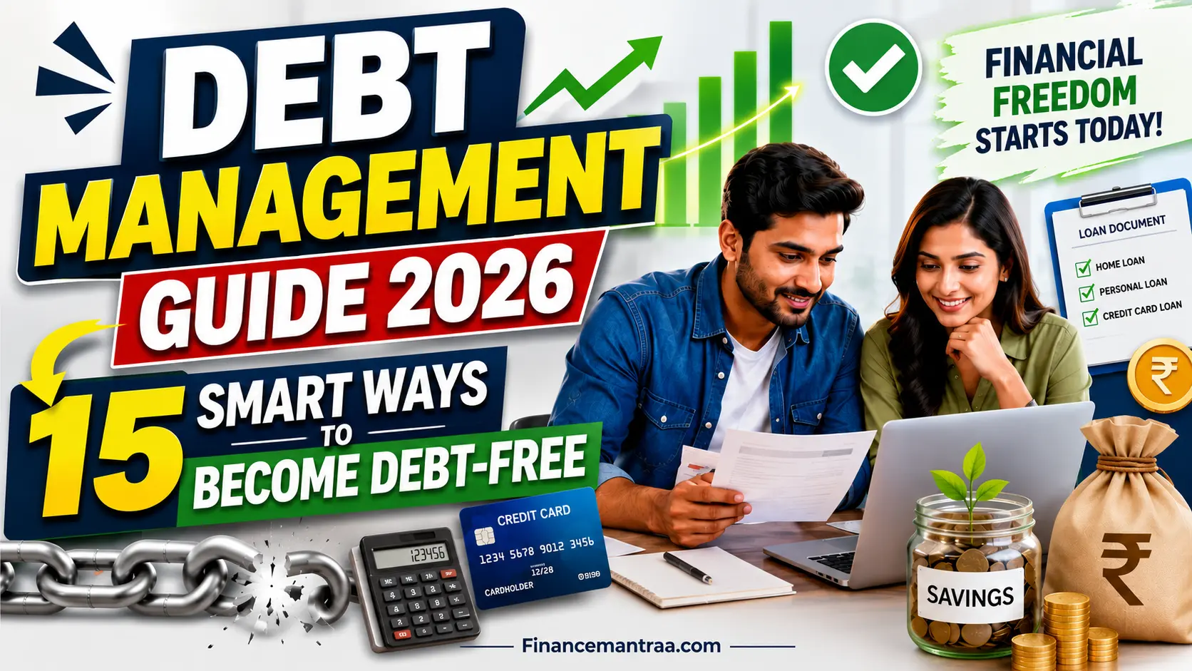 Debt Management Guide 2026: 15 Smart Ways to Become Debt-Free