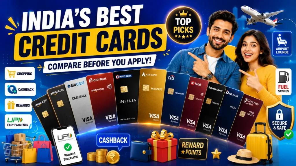 Top 10 Best Credit Cards in India (2026): Compare & Save More