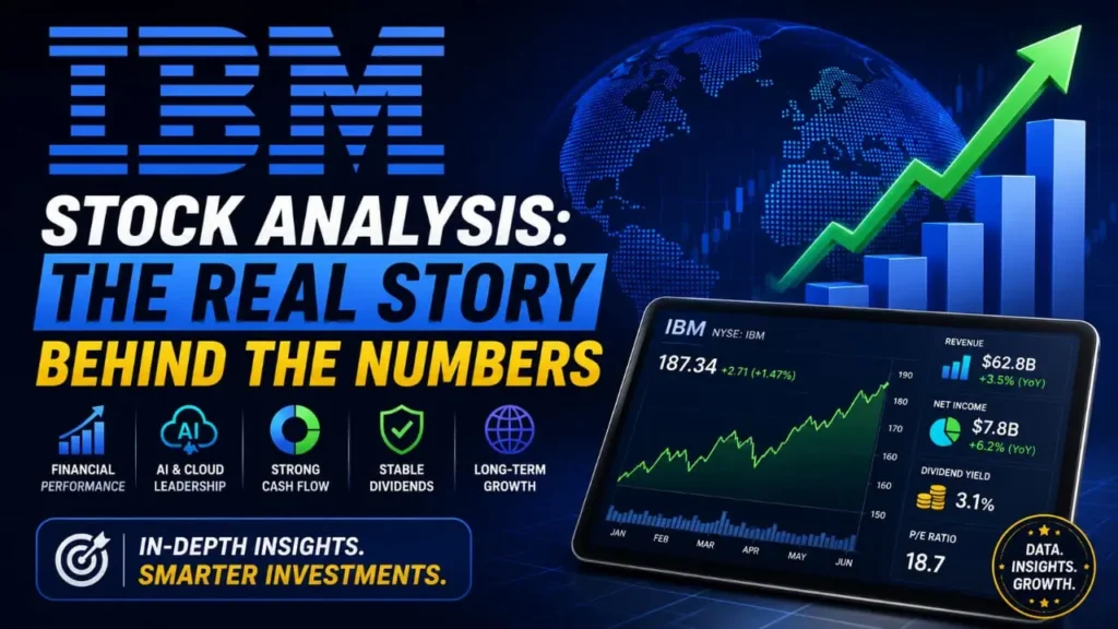 IBM Stock Analysis with earnings and financial data