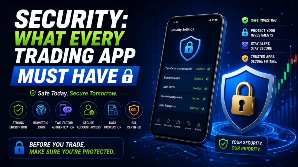 Best Trading Apps in India with essential security features