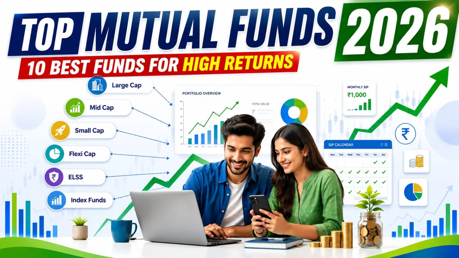 Top Mutual Funds 2026: 10 Best Funds for High Returns 