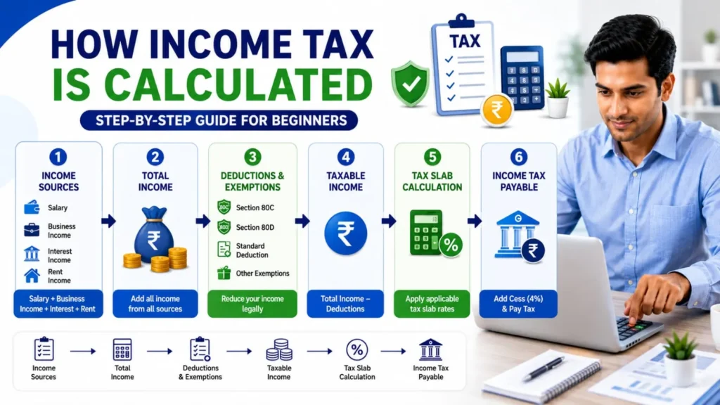 Income Tax Basics Explained: The Complete Beginner's Guide (2026)