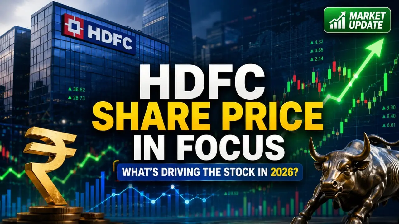 HDFC Share Price in 2026 showing latest market trend and stock analysis