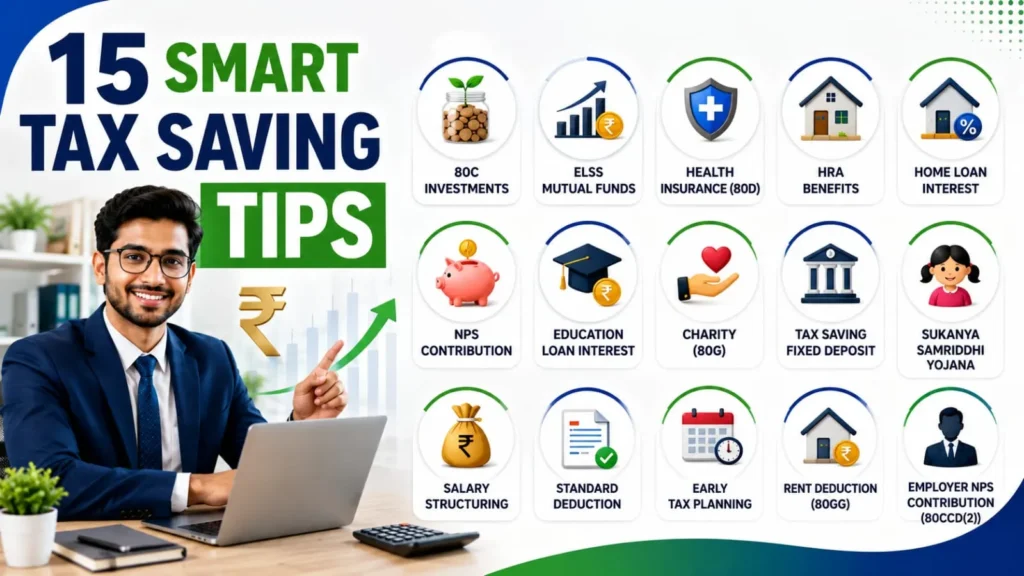 Tax Saving Tips 2026: 15 Smart Ways to Reduce Your Income Tax Legally