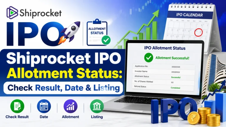 Shiprocket IPO Allotment Status: Check Result, Date & Listing