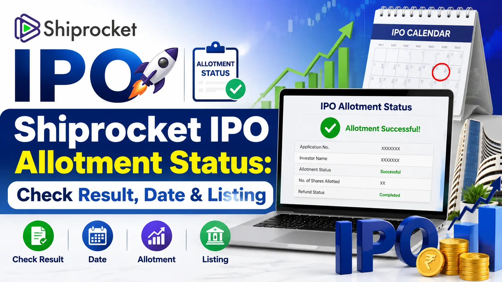 Shiprocket IPO Allotment Status: Check Result, Date & Listing