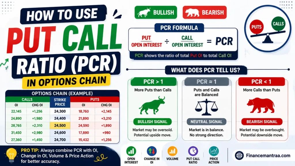 How to Read an Options Chain: Beginner's Guide to OI & PCR