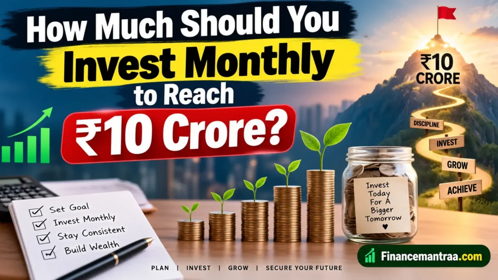 ₹10 Crore SIP Calculator: How Much to Invest Monthly to Become a Crorepati?