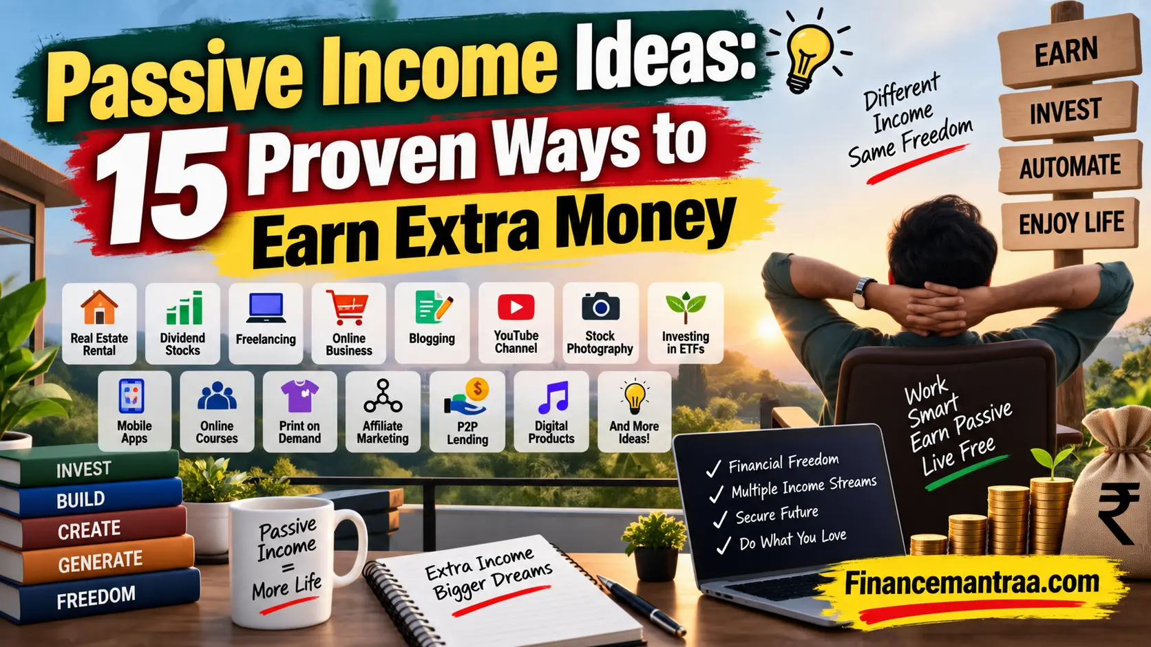 Passive Income Ideas: 15 Proven Ways to Earn Extra Money