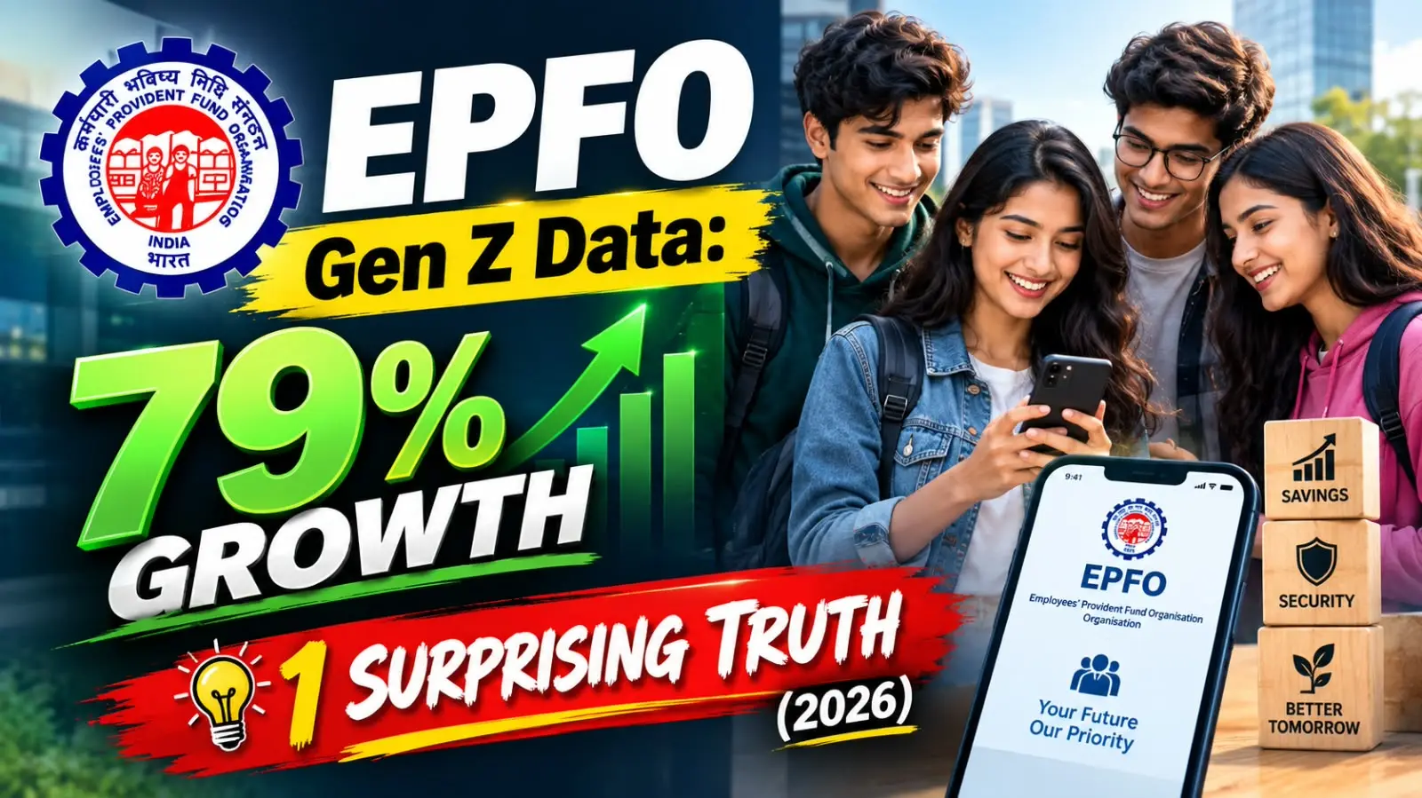  EPFO Gen Z data workforce reveals 79% growth trend