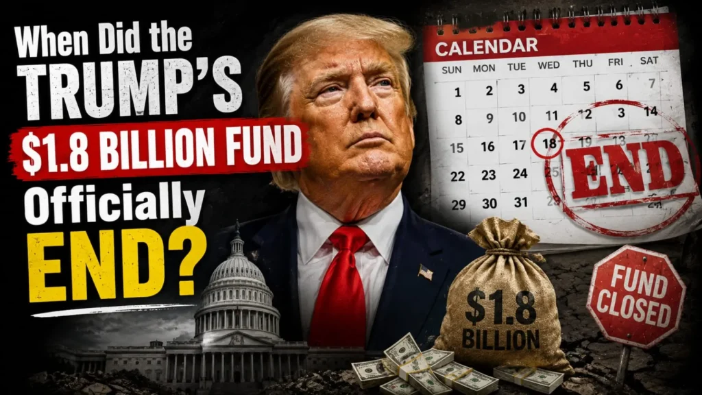 Trump's $1.8 Billion Fund: Good Idea, Bad Ending Explained