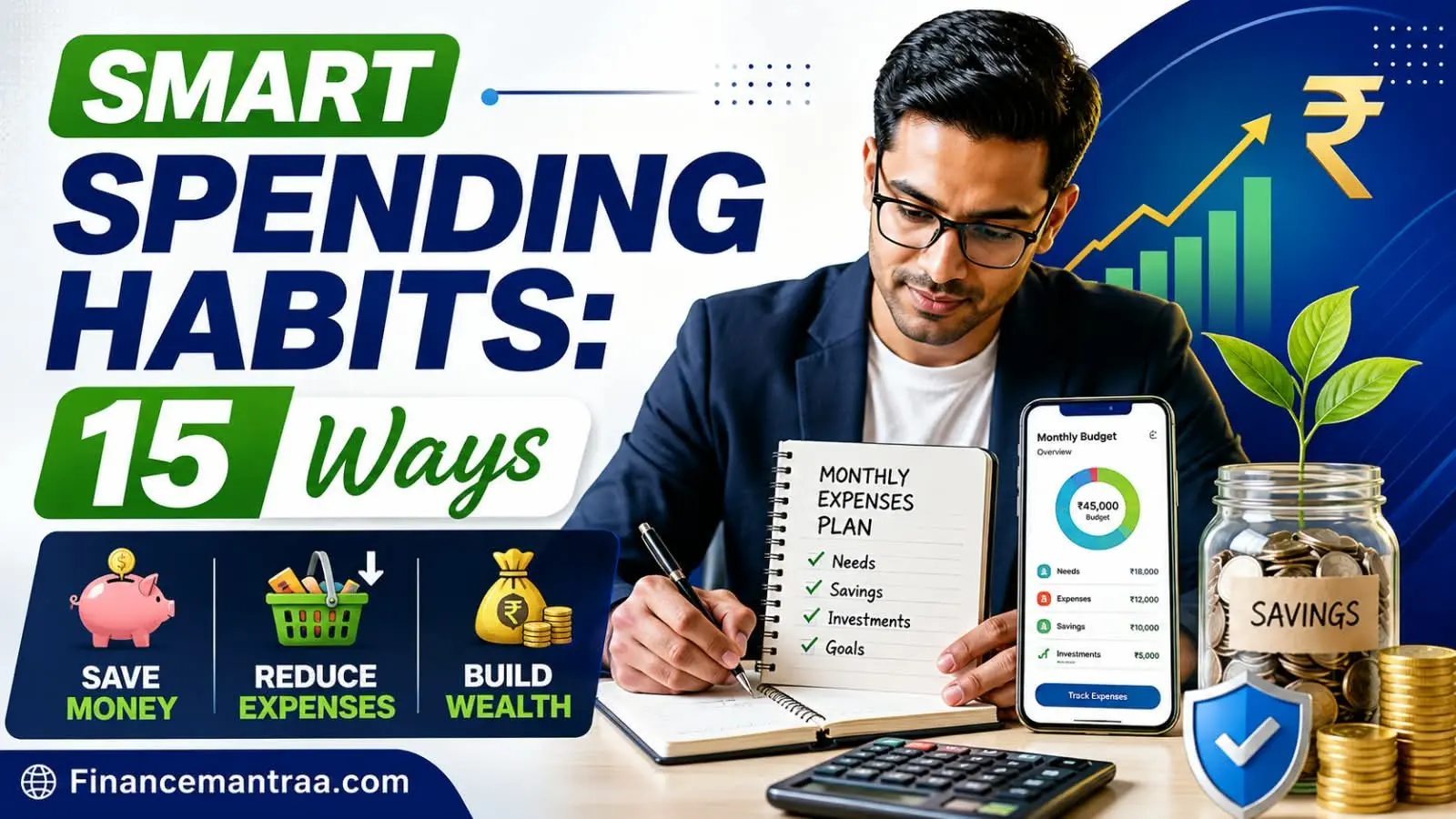 Smart Spending Habits: 15 Ways to Save Money, Reduce Expenses & Build Wealth