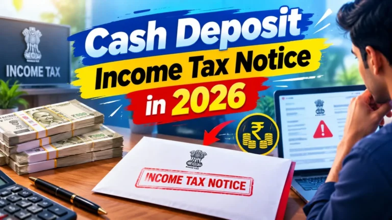 Cash Deposit Income Tax Notice in 2026: Honest Case Study