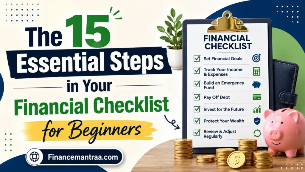 Financial Checklist for Beginners: 15 Steps to Build Wealth