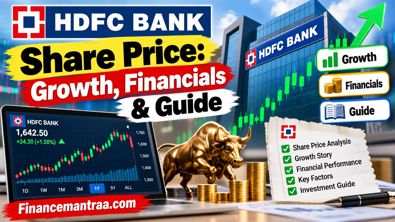 HDFC Bank Share Price: Growth, Financials & Guide