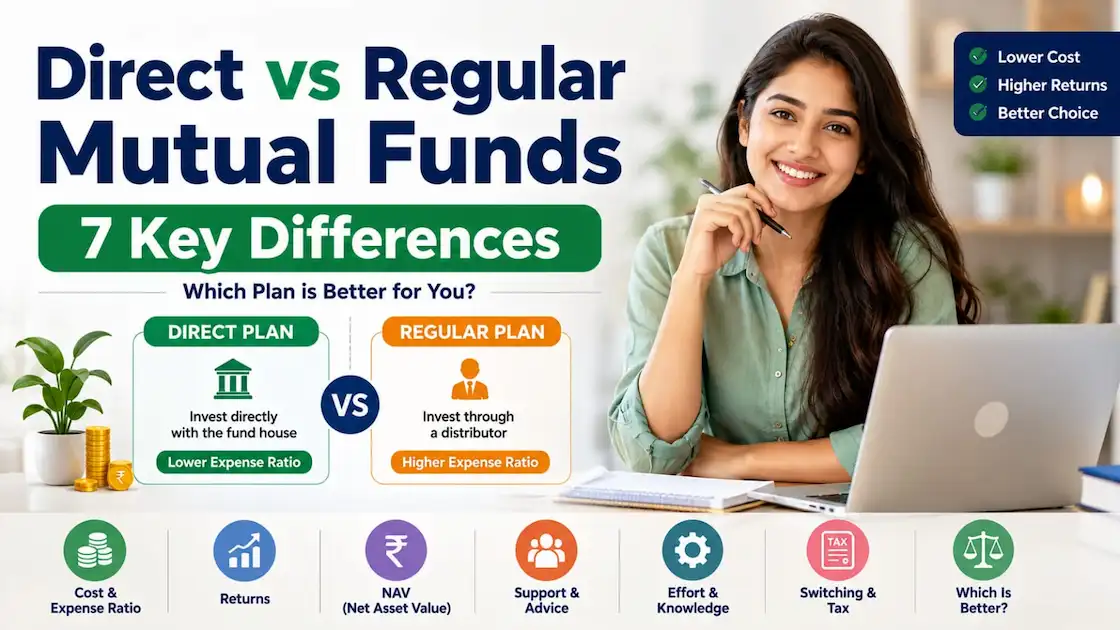 Direct vs Regular Mutual Funds: 7 Key Differences