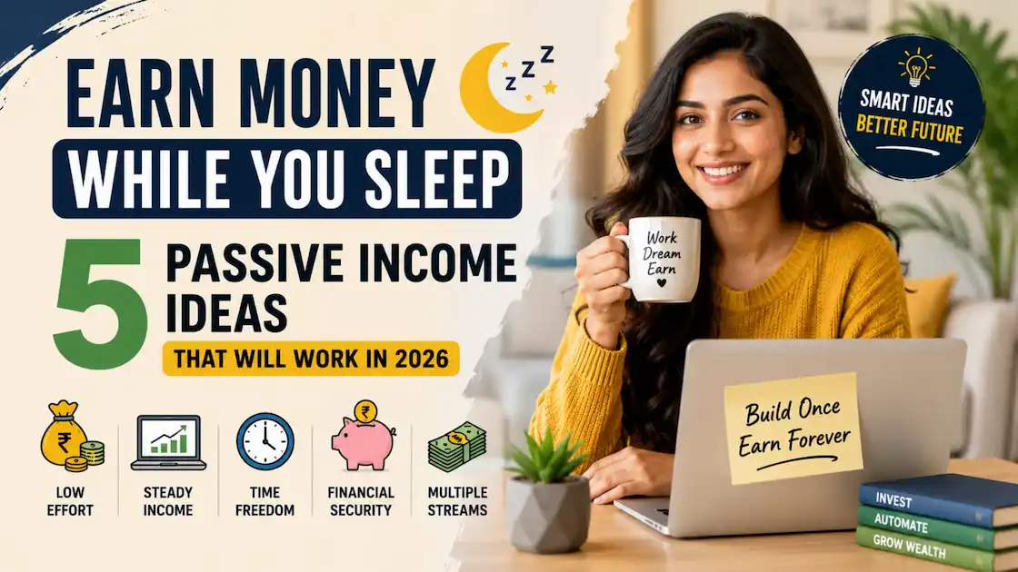Passive Income Ideas in India: 5 Ways to Earn Money While You Sleep in 2026